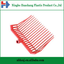 plastic PP rake for farm work /injection moulding for durable plastic ABS rake