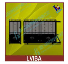 Sliding gate designs for homes:Aluminium security entrance sliding gate&metal sliding gate/automation sliding gate