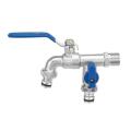 Low price cold water long neck quick opened single handle zinc water taps