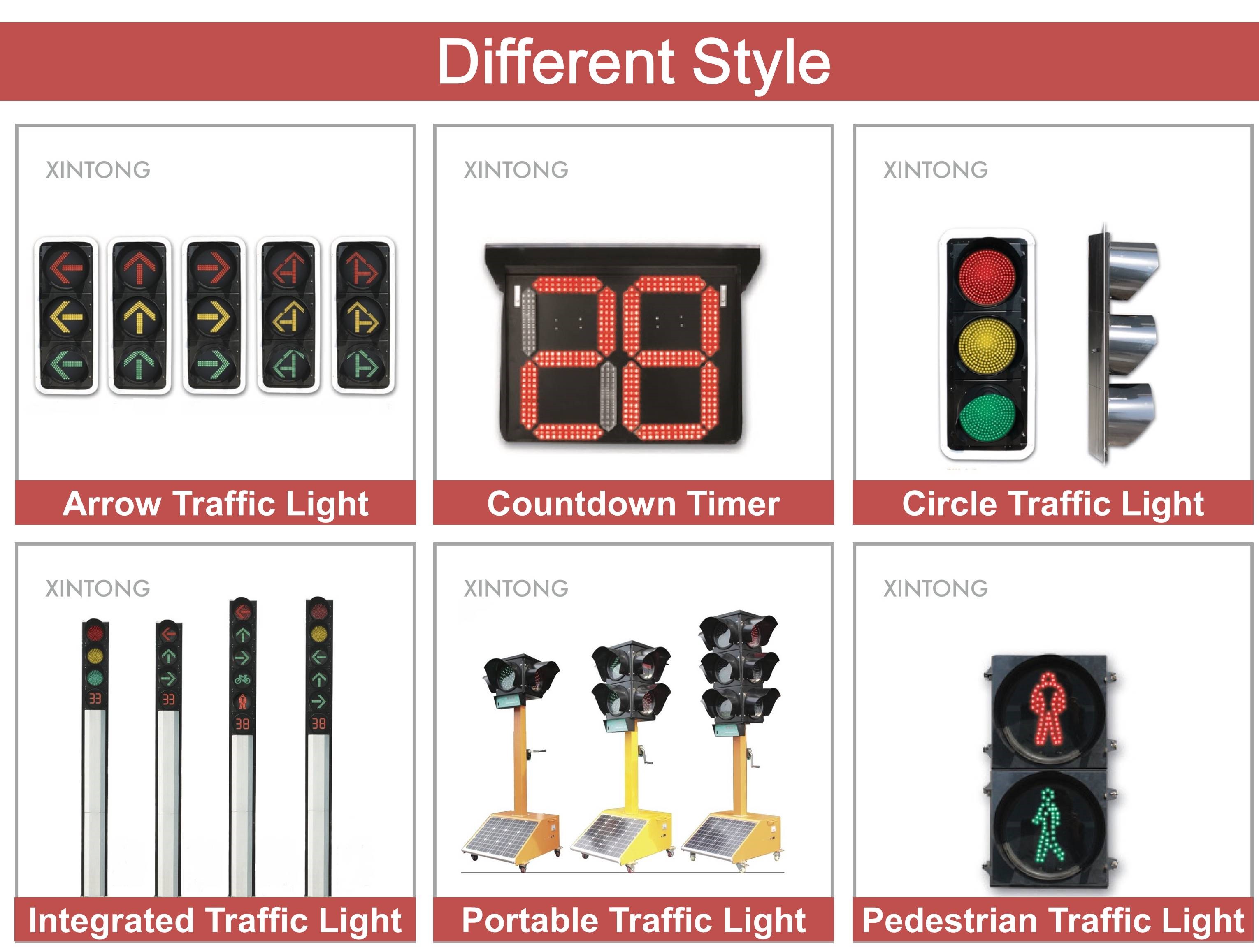 Countdown Traffic Light with Housing