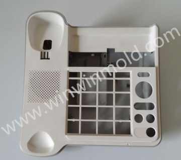Telephone Set Assembly Plastic Injection Mold and Molding
