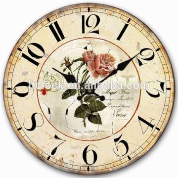 handmade MDF wall clock fancy design