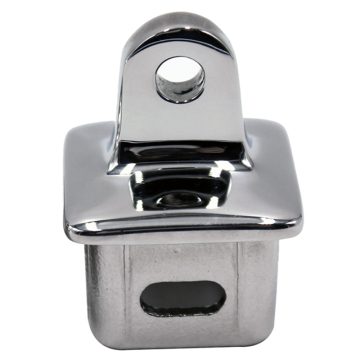 Yacht Parts: 32mm Bimini Top Cap for Sailboats - 316 Stainless Steel Square Inside Eye End Top Cap