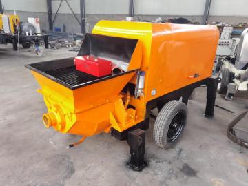 Mini stationary concrete pump