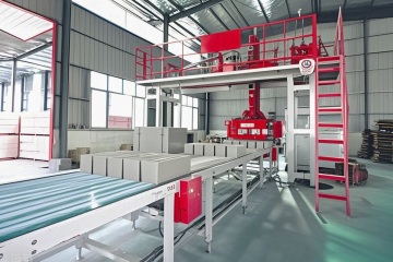 gypsum blocks made by gypsum molds machine