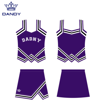 Anpassade basketspel cheerleading cheer uniforms