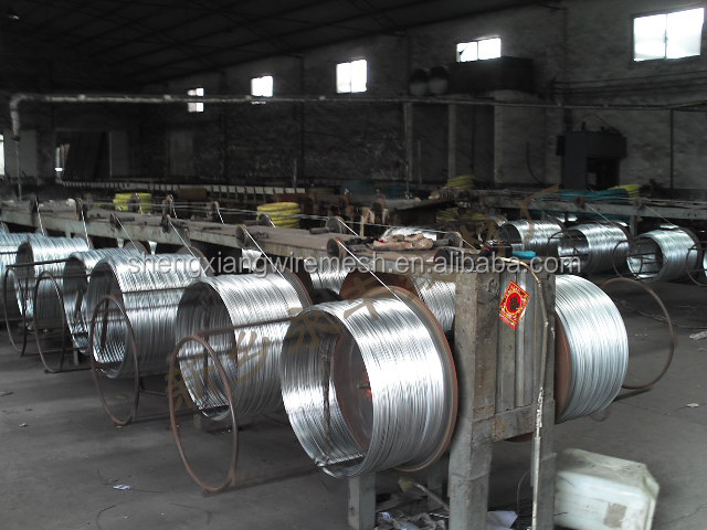 Galvanized Layer Homogeneous Solid Galvanized Wire For Construction