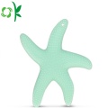Neueste Starfish Shape Baby Chew Silikon Sicherheitsbeißring