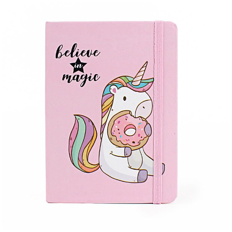 Sketchbook Stationery Agenda Writing Pockets Book Blank Travel Journal Gift Cute Diary Notebook