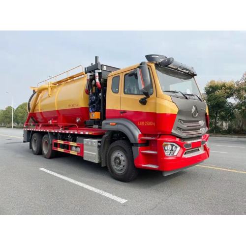 Howo 6x4 Truck Bơm hút chân không chuyên dụng