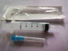 5ml Sterile Hydrodermic disposal syringes Blister packing