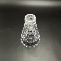 Christmas tree shape glass candle stick