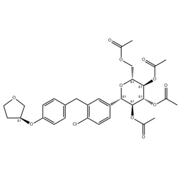 Good stock Acetoxy Empagliflozin API Cas 915095-99-7