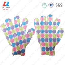 hand Foam body shower bath scrub gloves