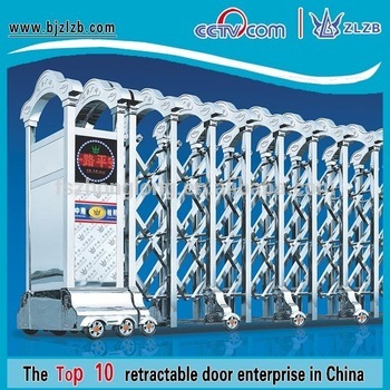 Latest Steel main gate design foldable gate