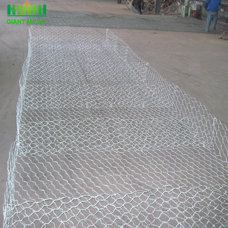 Low cost weave galvanized gabion box