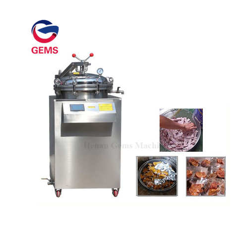 Dampf-Glasflaschen-Sterilisations-Fleisch-Sterilisator-Maschine