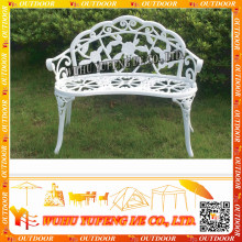 Cast iron and aluminium garden chair