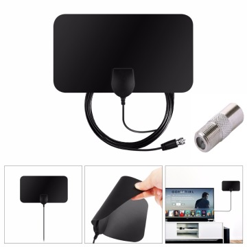 Indoor Digital HDTV Antenna TV Antena 4K 25DB High Gain TV Antenna For DVB-T2 DVB-T ATSC TV Interior Antennas Amplifier ANT1221