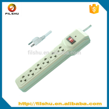 110v electrical ac power strip usb adapter extension cord socket with US type plug and switched