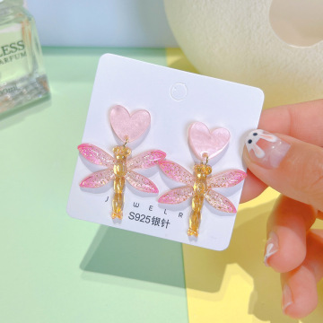 2023 Trendy Dragonfly Acrylic Earrings for Girls: The Perfect Accessory