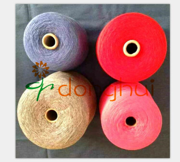 Cashmere-Mercerized Wool-Nylon-Viscose blended Yarn