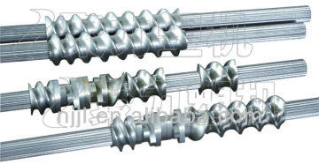 twin screw extruder screw element and the mandrel