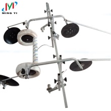 Manual Woven Mulch Plastic Layering Tool for Agricultural Applications