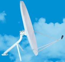 big satellite dish antenna/ku band dish antenna