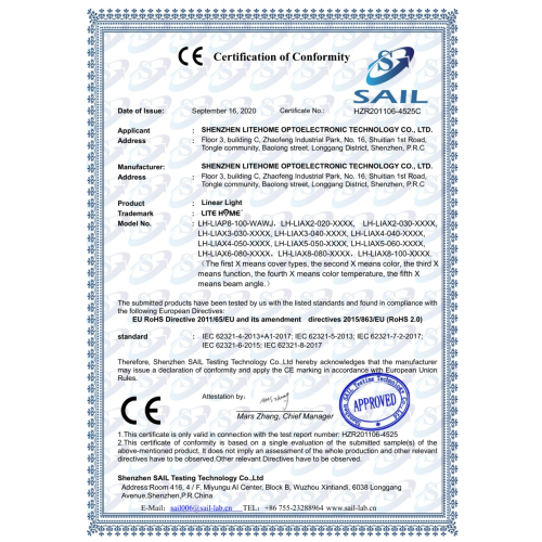 Battens for Power &amp; CCT réglable