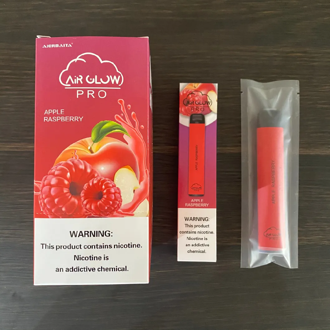2021 Wholesale Air Glow PRO 10 Flavors 1600 Puffs Disposable Vape Pen