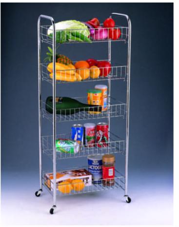 5 Tier Opslag Trolley