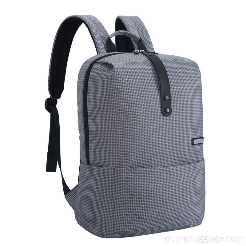 Bambusmattenmuster Einfache Casual Rucksack -Anpassung