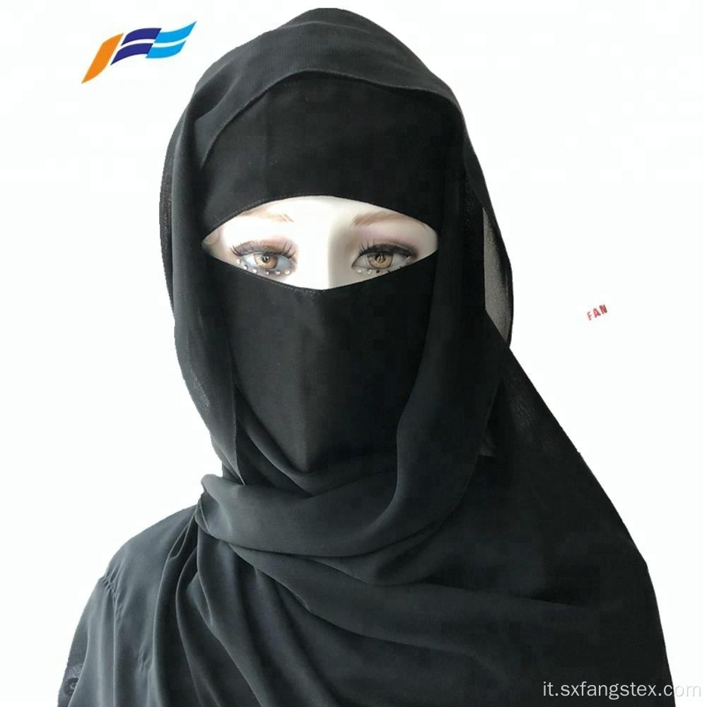 Sciarpa Niqab Hijab musulmano islamico Abaya arabo personalizzato