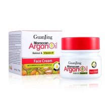 Guanjing Wholesale Morocco Argan Oil Face Cream for Dark Skin
