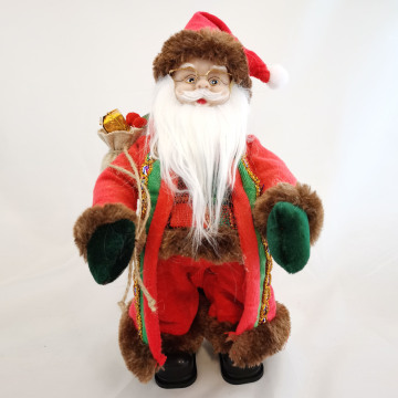 30CM SINGING DANCING CHRISTMAS SANTA CLAUS TOYS