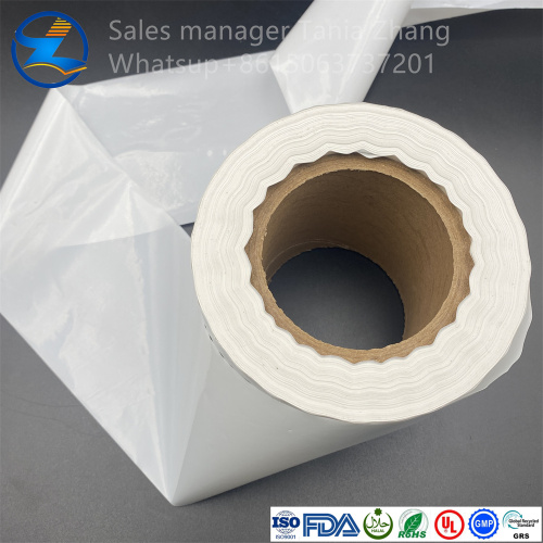 Food grade white color A-PET/PET heat sealing film