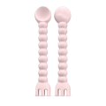 BPA Free Custom Silicone Baby Spoon Fork