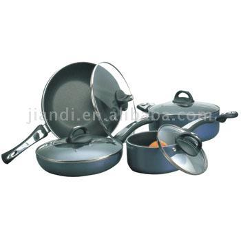 8pcs aluminum cookware set