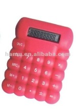 Red Mini 8-digital Electronic Calculator