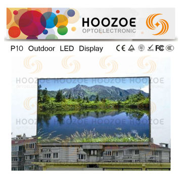 Canada P10 RGB LED Advertising Sign for Outdoor