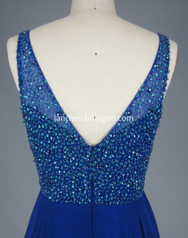 Blue Beading Dress