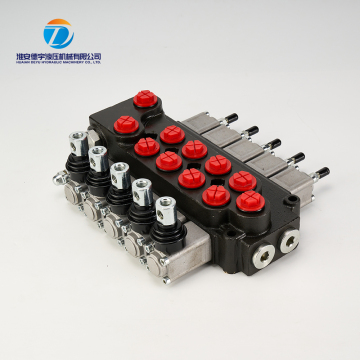 DCV45 Multi-section Solenoid Hydraulic Control Valve