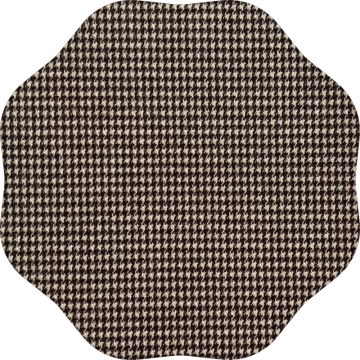 Plaid jacquard polyester fabric