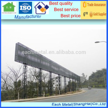 Low Price Prefab Steel Outdoor Billboard Structure