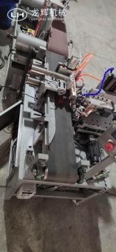 Brake pad friction lining punch