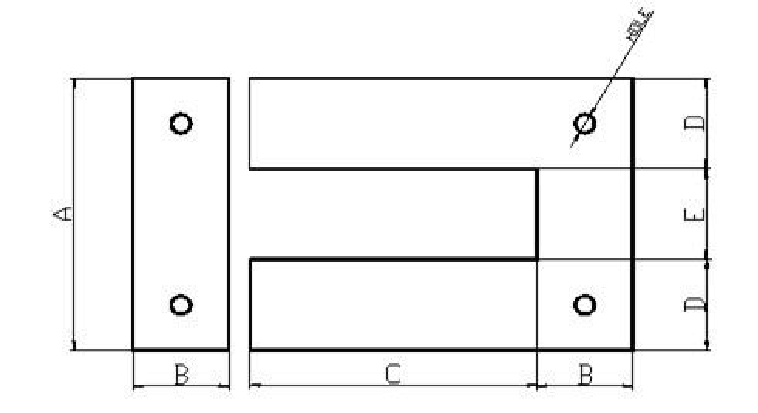 Insulating Coating UI 25Transformer Core Silicon Steel Laminations
