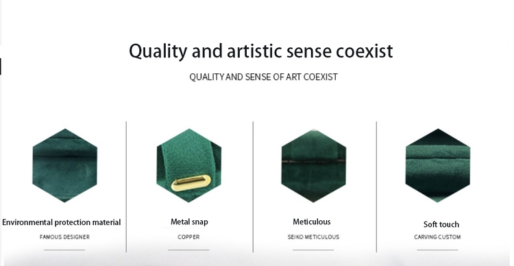 Factory wholesale new products hot sale Jewelry box brand Exquisite jewelry box High quality craft gift box