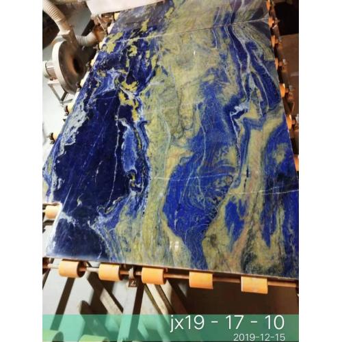 blue sodalite granite stone slab