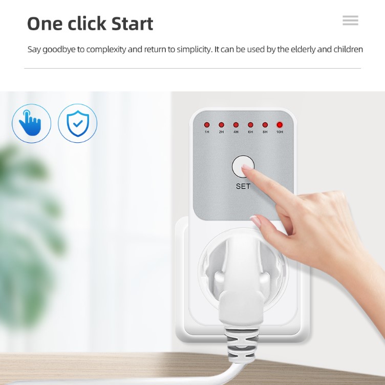 One Touch Start Countdown Socket